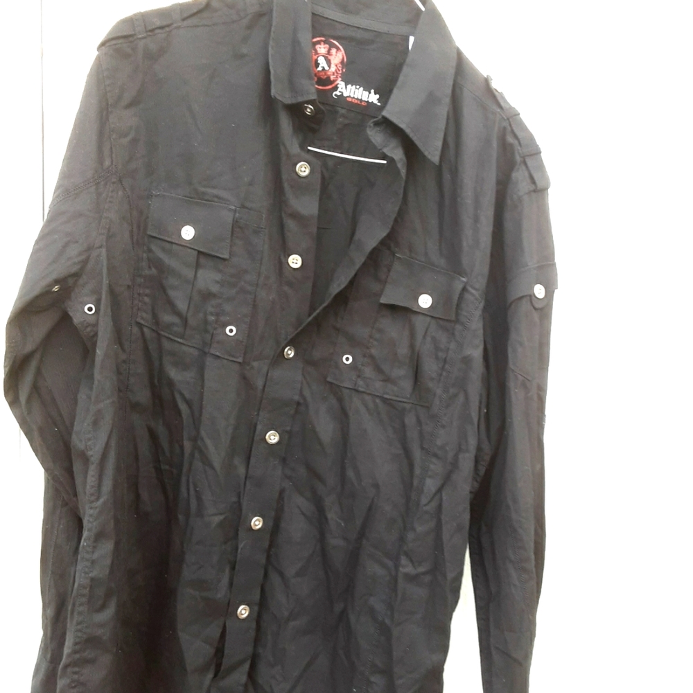 Attitude man s western shirt #44